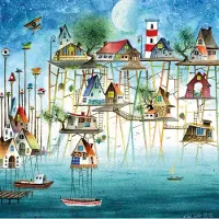 Magnolia Puzzle Pier City - Puzzle 1023 pièces multicolore