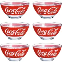 Luminarc Coca Cola Classics - Bol - 50cl - Verre - (Lot de 6).