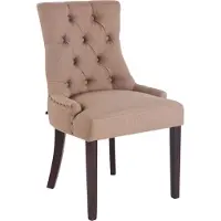 CLP Chaise de salle à manger Aberdeen Tissu
