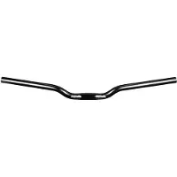 Ergotec Guidon vélo Riser - - Riser 30 Mas - 25,4 mm - Rise 30 mm - Backsweep 13 - E-bike prêt - Noir - Aluminium