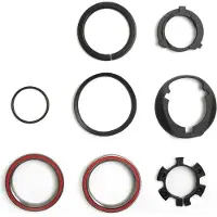 Massi Road Race Icr Integrated Headset Argenté 1.5´´