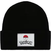 Name it Bonnet - Tricoté - NkmOris Pokémon - Noir - - 51-52 cm - Bonnet