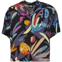Urban Classics Viscose Resort Short Sleeve Shirt Multicolore 5XL Femme
