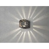 Konstsmide LED lampe d'extérieur Pescara Square 11 cm anthracite