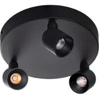 Eth Palfondspot à 3 lumières Dennis LED - Noir