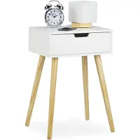 Relaxdays 10026496 Table de nuit et table de chevet