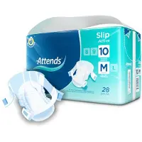 Attends Slip Active 10 Medium 28 pc(s) Couches