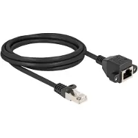DeLOCK RJ50, câble d'extension, mâle/femelle S/FTP, 2 m, noir. - HQ