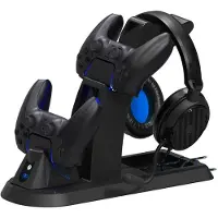 Just for games Station Gaming Stealth Ultimate avec Casque pour PS5 Noir