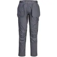 Portwest CD883 WX2 Stretch Holster Trouser Metal Grey Gr. 48
