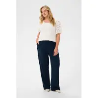 KAFFE CURVE Pantalon 'KCAnnia' marine