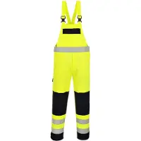 Portwest Salopette multi-normes FR63 Yellow/Navy Taille XXL