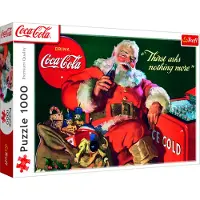Trefl Puzzle Coca-Cola : Cadeaux Du Père Noël - 1000 pièces