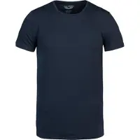 PME Legend Maillot de corps '2-pack basic T-shirts with crew neck' bleu foncé