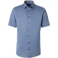Venti Modern Fit Chemise bleu, Unicolore