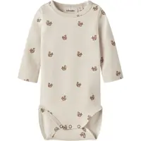 Lil´ Atelier Barboteuse / body 'NBNLAYO' crème / marron