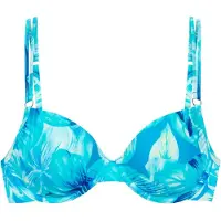 s.Oliver Hauts de bikini bleu roi / bleu clair / jaune / jaune clair