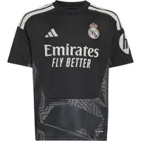 Adidas Real Madrid 26/27 Jersey Goalkeeper Away Junior Short Sleeve T-shirt Noir 7-8 Years Enfants