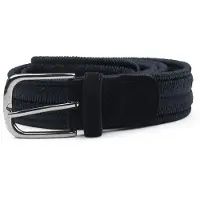Profuomo Ceinture Tissée Waxed Marine
