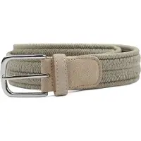 Profuomo Ceinture tissée Waxed Khaki Beige Kaki taille 95