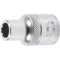 Bgs Douille 12 pans carr? 12.5 mm 1/2" taille 9 mm
