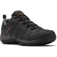 Columbia Chaussure basse 'WOODBURN II' gris foncé / noir
