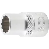 Bgs Douille 12 pans carr? 12.5 mm 1/2" taille 13 mm