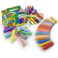 Crayola 48 CRAIES DE TROTTOIR LAVABLES
