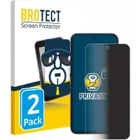 BROTECT Protection Anti-Espion (2 pcs, Xiaomi Poco X8 Pro), Téléphone portable : film de protection, Transparent