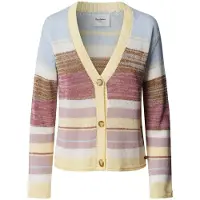 Pepe Jeans Cardigan 'Anya' bleu clair / marron / miel / rose ancienne