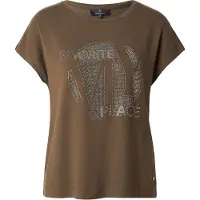 Monari T-shirt taupe / olive