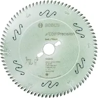 Bosch 2608642113 - Lame de Scie Circulaire Top Precision Best pour Wood, 250 x 30 x 3,2 mm, 80D