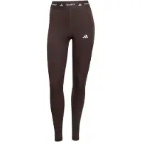 Adidas Pantalon de sport 'Stash' brun foncé / blanc