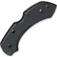 Flytanium Titanium Scale Kit For Spyderco Dragonfly, Black DLC