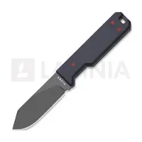 Kizer Cutlery Abrams 1133A1 Matte DLC CPM 3V, Richlite & Carbon Waves, couteau fixe