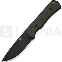 CIVIVI Jencks C24051-2 Blackwashed 14C28N, OD Green G10, couteau fixe