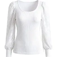 Faina Chemisier blanc