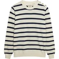 Superdry Pull-over crème / marine