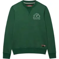 Superdry Homme Sweatshirt Vintage Preppy Coupe Décontractée Green Taille: XL
