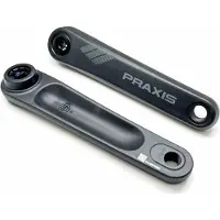 Praxis Brose/tq/fazua R50 Isis/spline Crank Argenté 165 mm