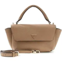 GUESS Sac à Rabat Gilda Beige