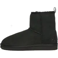 Superdry Suede Sherpa Ankle Snow Boots Noir EU 38-39 Femme