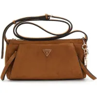 GUESS Sac COLEEN LOGO SMALL SA pour femme, marron : Taille - UNICA Taille : UNICA