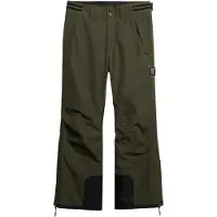 Superdry pour homme. MS110181A Pantalon de ski long Freestyle Core green (L), Sport, Vert, Neige, Polister recyclé, Durable