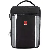 Traveller Sac bandoulière guide de voyage noir