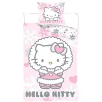 Javoli Cozy Winter Enfants, ensemble de literie pour chambre d'enfant 100 x 135 cm, 40 x 60 cm