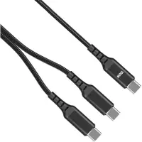 Allteq Câble USB 2 en 1 -