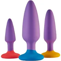 Dream Toys Love Signal Smooth Adventure Set set de plugs anaux