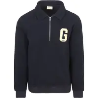 Gant Halfzip Sweater Fleece Marine
