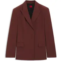 HUGO Veste Relaxed en tissu stretch